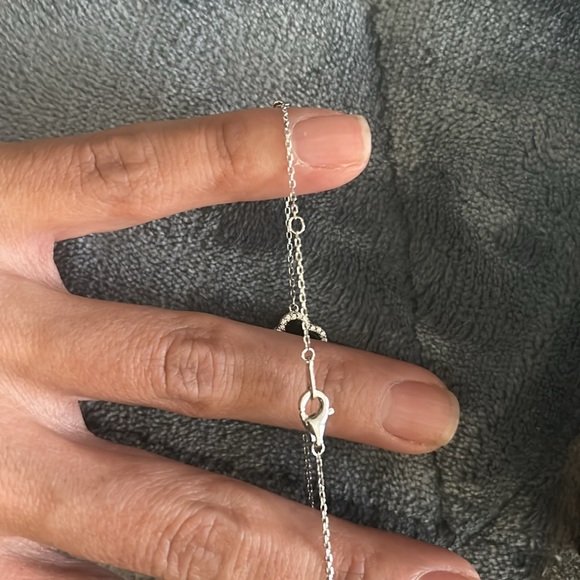 Rachel Zoe bracelet black clover sterling silver - Picture 5 of 8